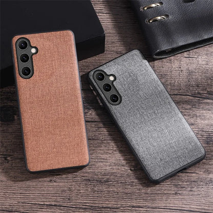For Samsung Galaxy A05s 4G Cell Phone Case Drop-proof Fabric Cloth Texture Protective Shell