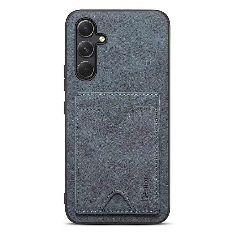DENIOR For Samsung Galaxy A15 5G Case Kickstand Card Slot Phone Cover
