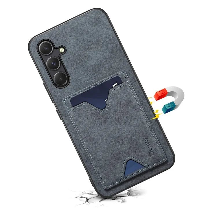 DENIOR For Samsung Galaxy A15 5G Case Kickstand Card Slot Phone Cover