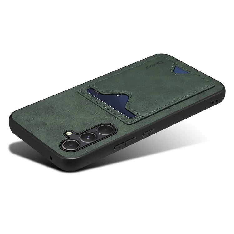 DENIOR For Samsung Galaxy A15 5G Case Kickstand Card Slot Phone Cover