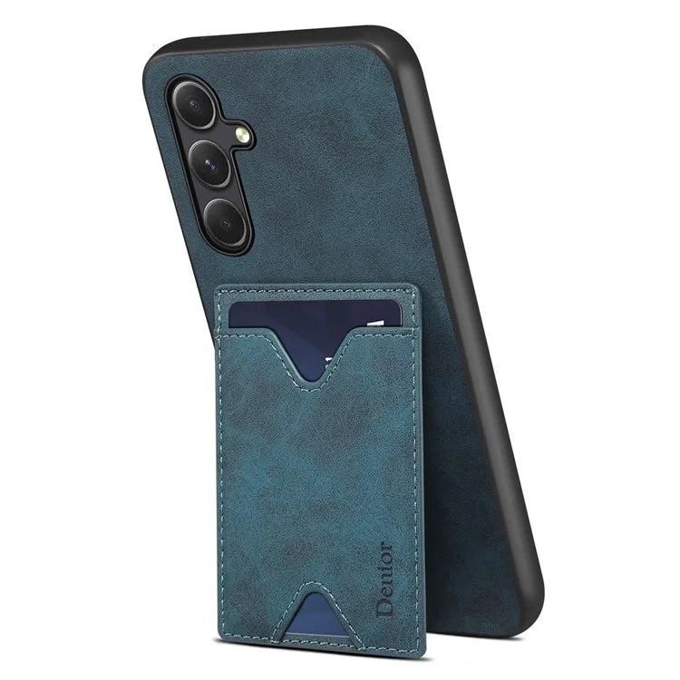 DENIOR For Samsung Galaxy A15 5G Case Kickstand Card Slot Phone Cover