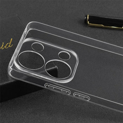 For Xiaomi Redmi Note 13 Pro 4G / Poco M6 Pro 4G TPU Case Clear Phone Cover Precise Cutout
