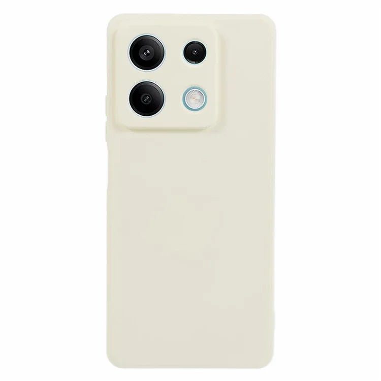 For Xiaomi Redmi Note 13 Pro 5G / Poco X6 5G TPU Phone Cover Rubberized Case with Soft Fiber Lining
