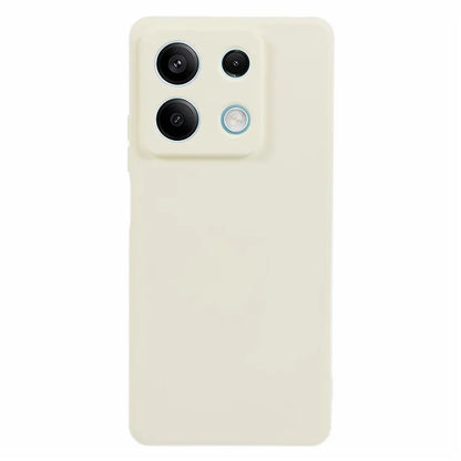 For Xiaomi Redmi Note 13 Pro 5G / Poco X6 5G TPU Phone Cover Rubberized Case with Soft Fiber Lining
