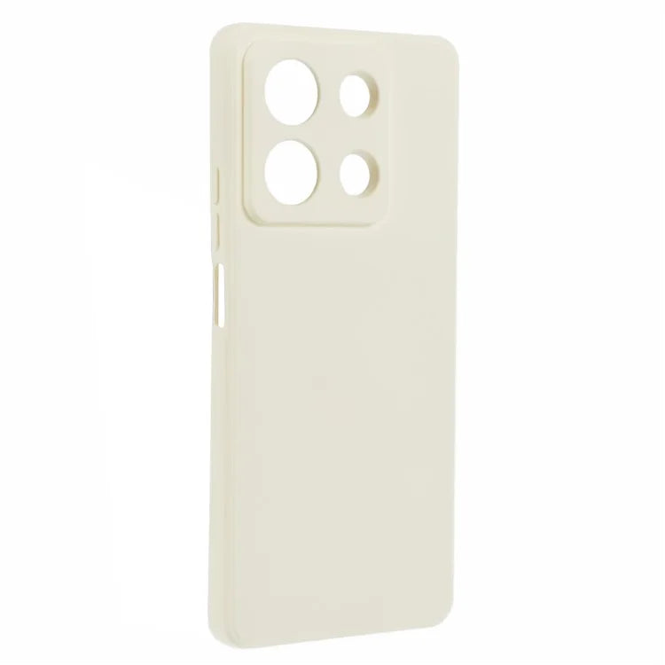 For Xiaomi Redmi Note 13 Pro 5G / Poco X6 5G TPU Phone Cover Rubberized Case with Soft Fiber Lining