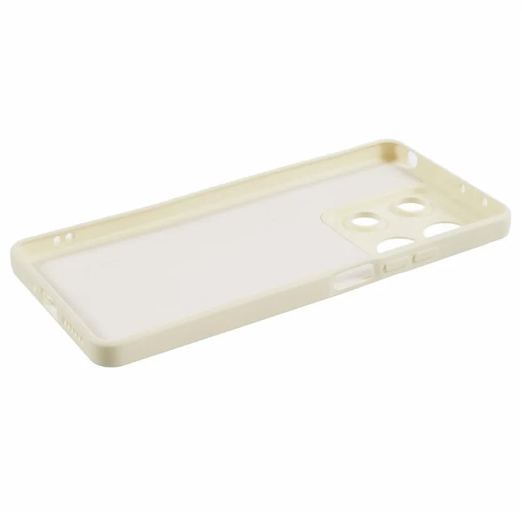 For Xiaomi Redmi Note 13 Pro 5G / Poco X6 5G TPU Phone Cover Rubberized Case with Soft Fiber Lining