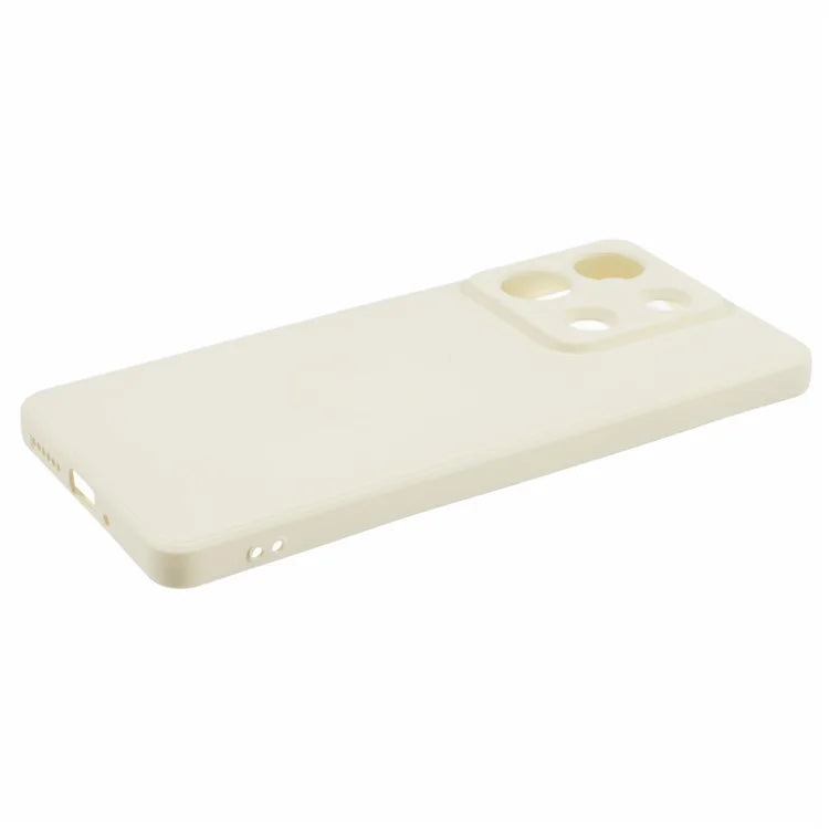 For Xiaomi Redmi Note 13 Pro 5G / Poco X6 5G TPU Phone Cover Rubberized Case with Soft Fiber Lining