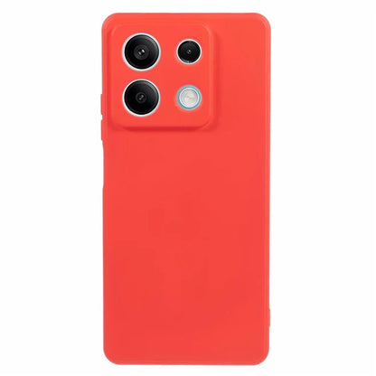 For Xiaomi Redmi Note 13 Pro 5G / Poco X6 5G TPU Phone Cover Rubberized Case with Soft Fiber Lining