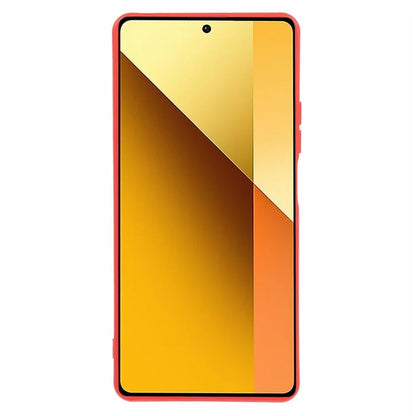 For Xiaomi Redmi Note 13 Pro 5G / Poco X6 5G TPU Phone Cover Rubberized Case with Soft Fiber Lining