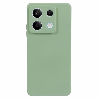 For Xiaomi Redmi Note 13 Pro 5G / Poco X6 5G TPU Phone Cover Rubberized Case with Soft Fiber Lining