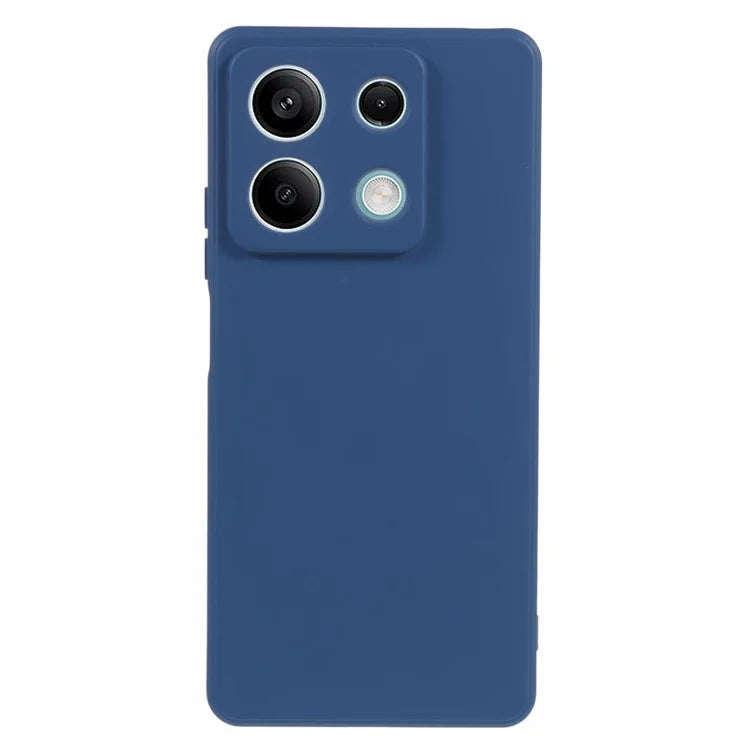 For Xiaomi Redmi Note 13 Pro 5G / Poco X6 5G TPU Phone Cover Rubberized Case with Soft Fiber Lining
