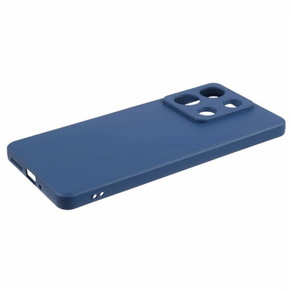 For Xiaomi Redmi Note 13 Pro 5G / Poco X6 5G TPU Phone Cover Rubberized Case with Soft Fiber Lining