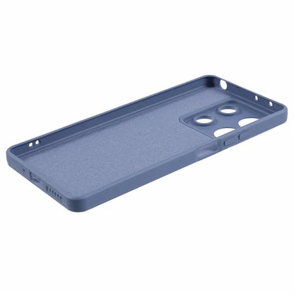 For Xiaomi Redmi Note 13 Pro 5G / Poco X6 5G TPU Phone Cover Rubberized Case with Soft Fiber Lining