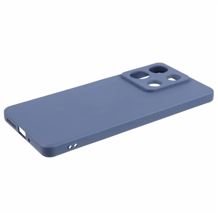 For Xiaomi Redmi Note 13 Pro 5G / Poco X6 5G TPU Phone Cover Rubberized Case with Soft Fiber Lining
