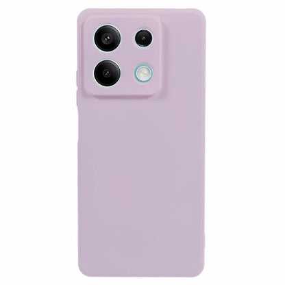 For Xiaomi Redmi Note 13 Pro 5G / Poco X6 5G TPU Phone Cover Rubberized Case with Soft Fiber Lining
