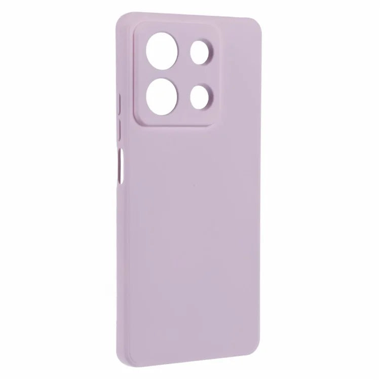 For Xiaomi Redmi Note 13 Pro 5G / Poco X6 5G TPU Phone Cover Rubberized Case with Soft Fiber Lining
