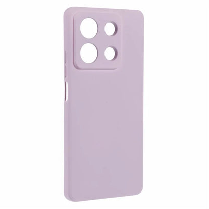 For Xiaomi Redmi Note 13 Pro 5G / Poco X6 5G TPU Phone Cover Rubberized Case with Soft Fiber Lining