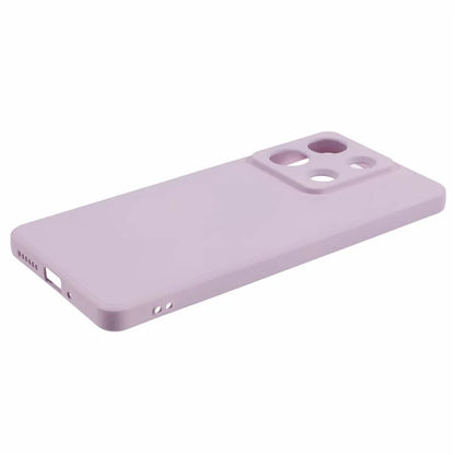 For Xiaomi Redmi Note 13 Pro 5G / Poco X6 5G TPU Phone Cover Rubberized Case with Soft Fiber Lining