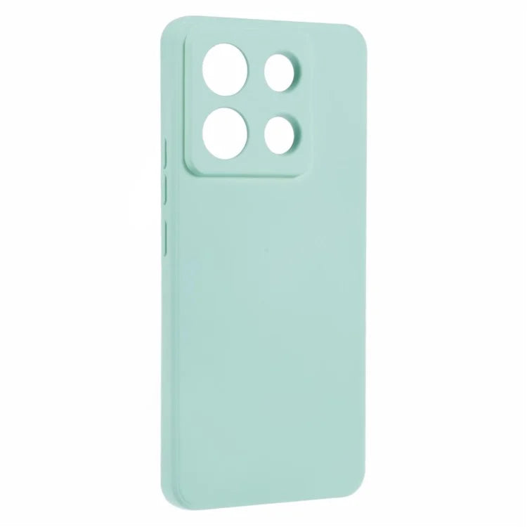 For Xiaomi Redmi Note 13 Pro 5G / Poco X6 5G TPU Phone Cover Rubberized Case with Soft Fiber Lining