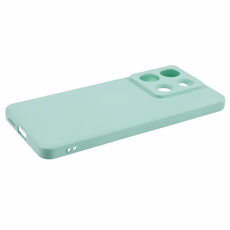 For Xiaomi Redmi Note 13 Pro 5G / Poco X6 5G TPU Phone Cover Rubberized Case with Soft Fiber Lining