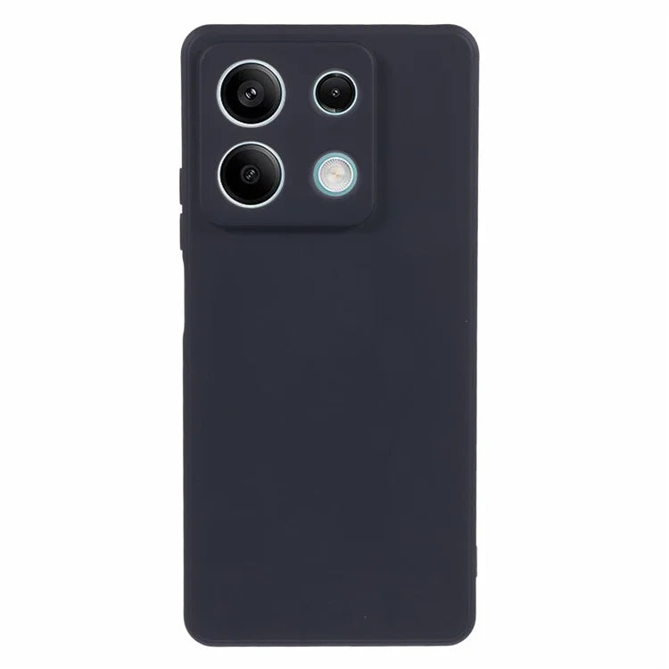 For Xiaomi Redmi Note 13 Pro 5G / Poco X6 5G TPU Phone Cover Rubberized Case with Soft Fiber Lining
