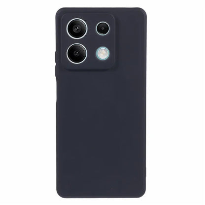 For Xiaomi Redmi Note 13 Pro 5G / Poco X6 5G TPU Phone Cover Rubberized Case with Soft Fiber Lining