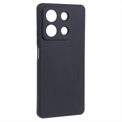 For Xiaomi Redmi Note 13 Pro 5G / Poco X6 5G TPU Phone Cover Rubberized Case with Soft Fiber Lining