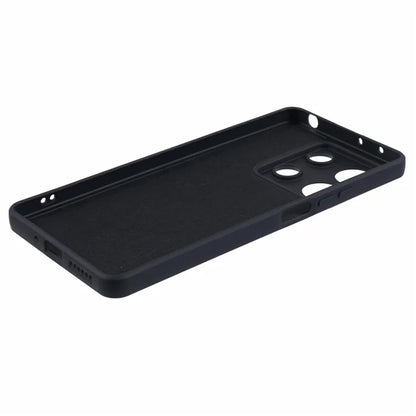 For Xiaomi Redmi Note 13 Pro 5G / Poco X6 5G TPU Phone Cover Rubberized Case with Soft Fiber Lining