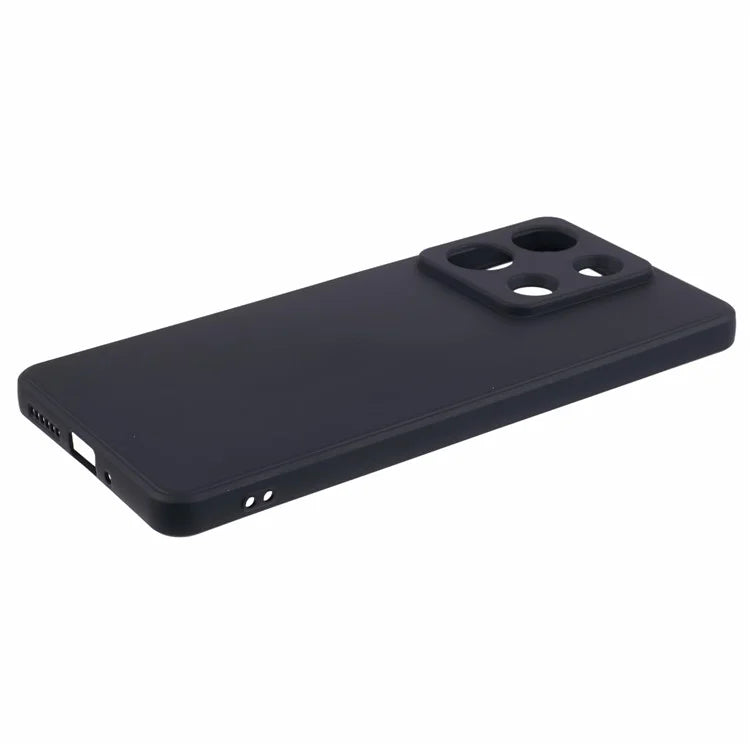 For Xiaomi Redmi Note 13 Pro 5G / Poco X6 5G TPU Phone Cover Rubberized Case with Soft Fiber Lining
