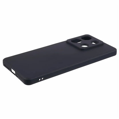 For Xiaomi Redmi Note 13 Pro 5G / Poco X6 5G TPU Phone Cover Rubberized Case with Soft Fiber Lining