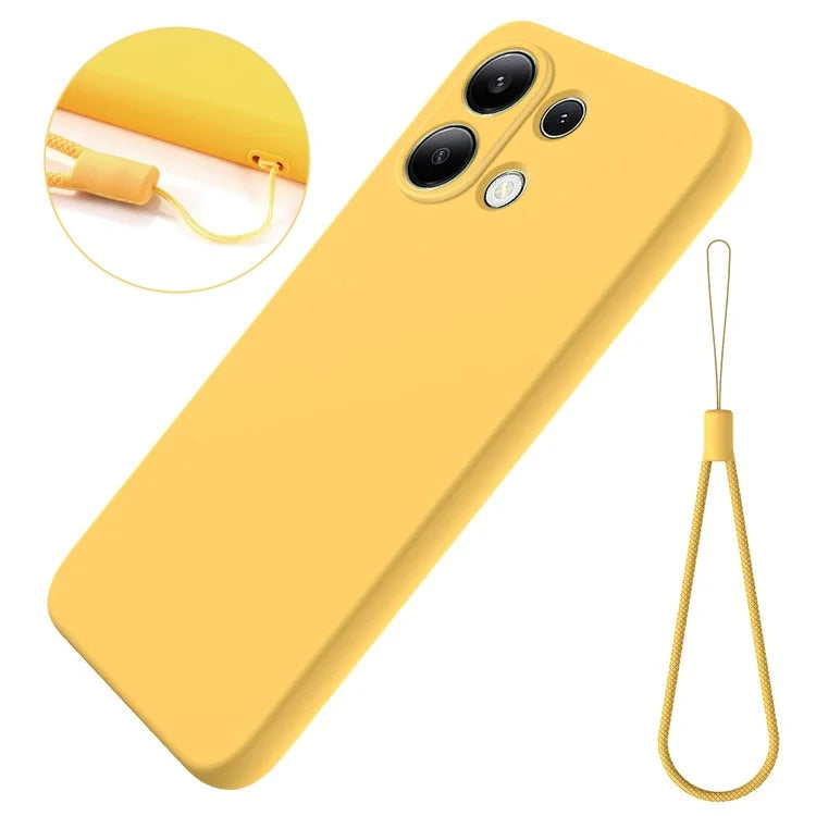 For Xiaomi Redmi Note 13 4G Liquid Silicone Case Camera Protection Phone Cover