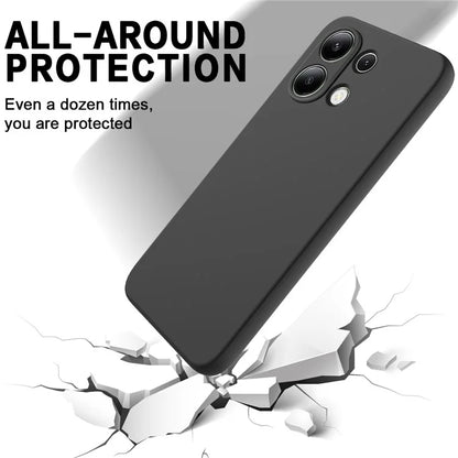 For Xiaomi Redmi Note 13 4G Liquid Silicone Case Camera Protection Phone Cover