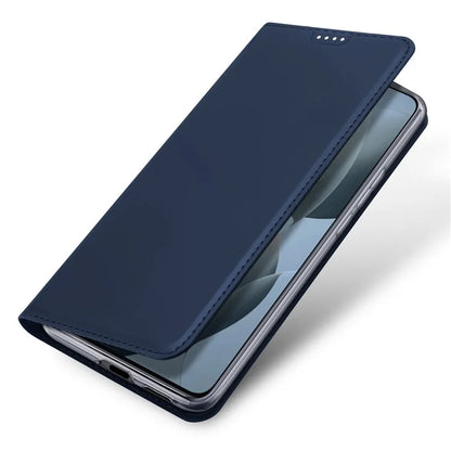 DUX DUCIS Skin Pro Series For Xiaomi Poco X6 Pro 5G / Redmi K70E 5G Leather Phone Case with Card Slot
