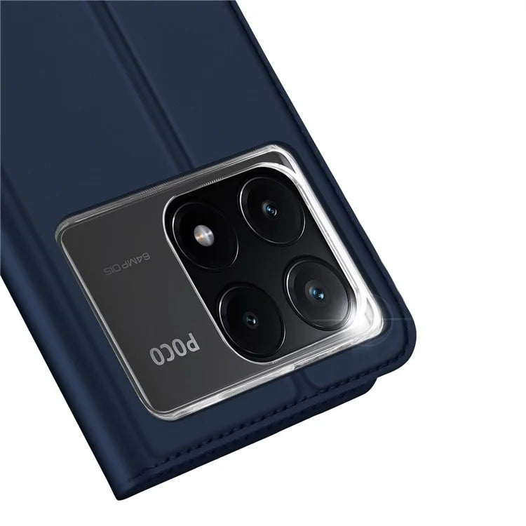 DUX DUCIS Skin Pro Series For Xiaomi Poco X6 Pro 5G / Redmi K70E 5G Leather Phone Case with Card Slot