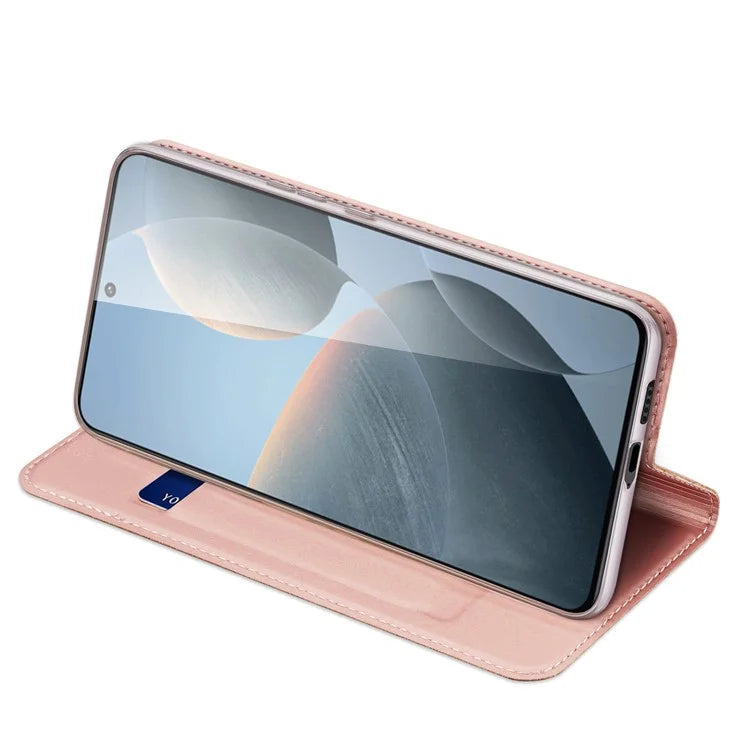 DUX DUCIS Skin Pro Series For Xiaomi Poco X6 Pro 5G / Redmi K70E 5G Leather Phone Case with Card Slot