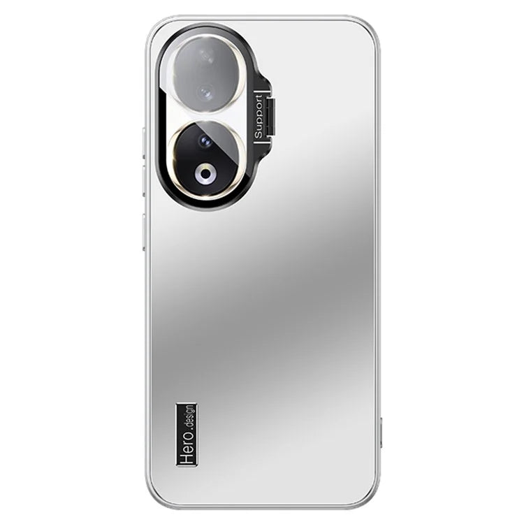 For Honor 90 Case Kickstand TPU+PC Drop-resistant Back Cover