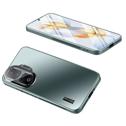 For Honor 90 Pro Case with Camera Lens Film Kickstand Phone Back Cover