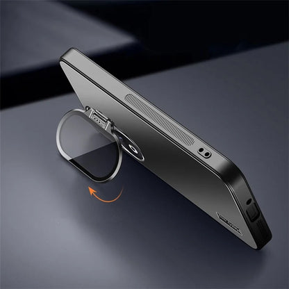 For Honor 90 Pro Case with Camera Lens Film Kickstand Phone Back Cover