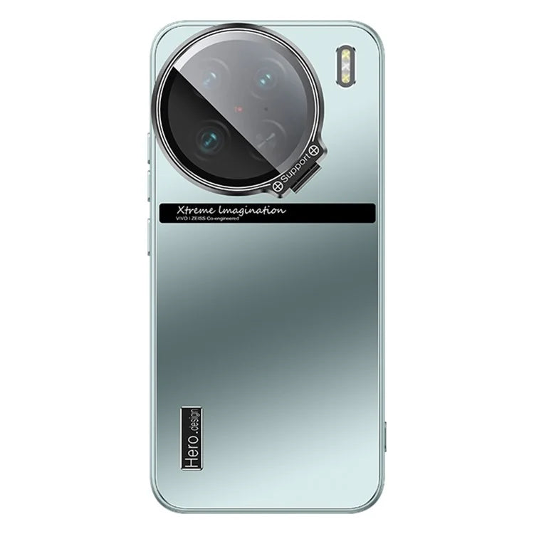For vivo X90 5G / X90s 5G Case TPU+PC Lens Kickstand Cover with Anti-slip Strips