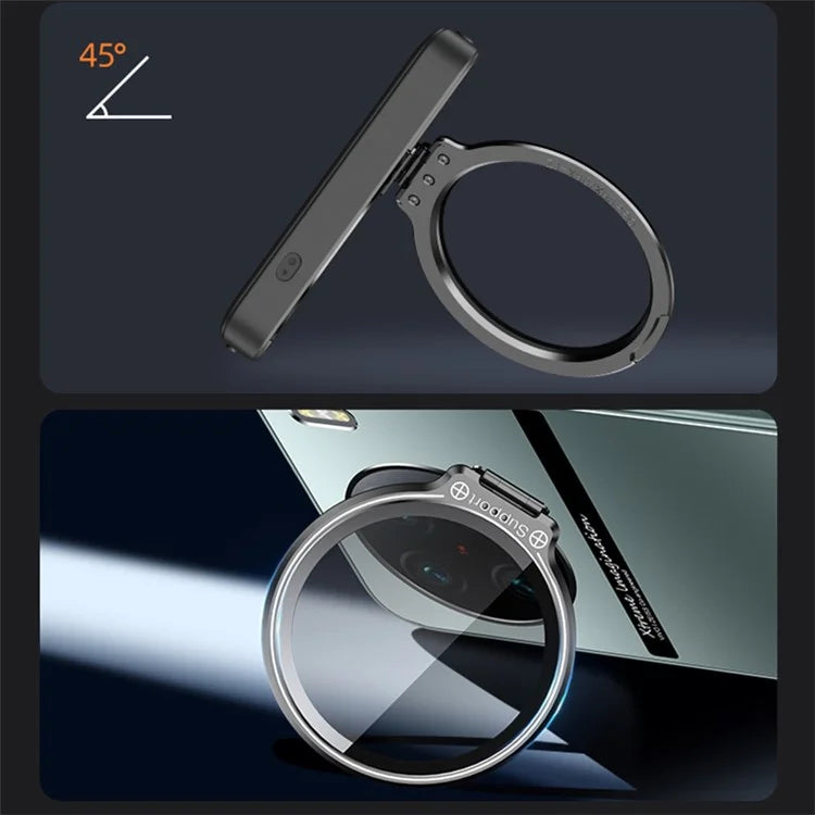 For vivo X90 5G / X90s 5G Case TPU+PC Lens Kickstand Cover with Anti-slip Strips