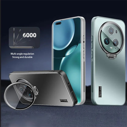 For Honor Magic5 Pro Cell Phone Case TPU+PC Lens Kickstand Cover