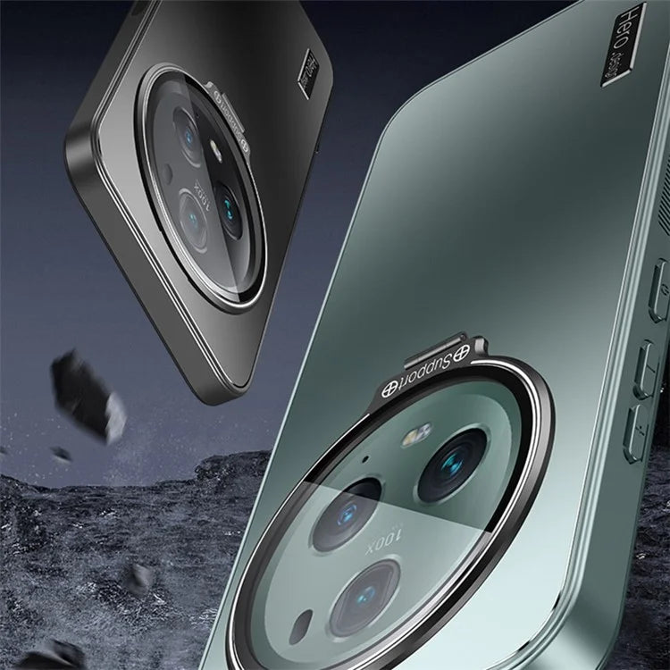 For Honor Magic5 Pro Cell Phone Case TPU+PC Lens Kickstand Cover