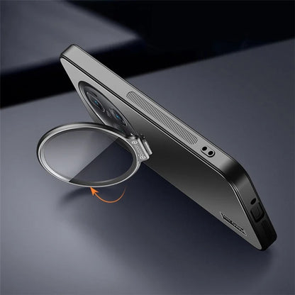 For Honor Magic5 Pro Cell Phone Case TPU+PC Lens Kickstand Cover