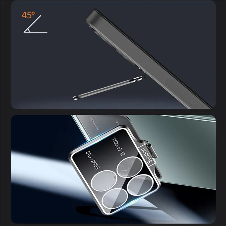 TPU+PC Phone Cover for Xiaomi Redmi K70 5G / K70 Pro 5G Cases Anti-Drop Cell Phone Shell with Kickstand