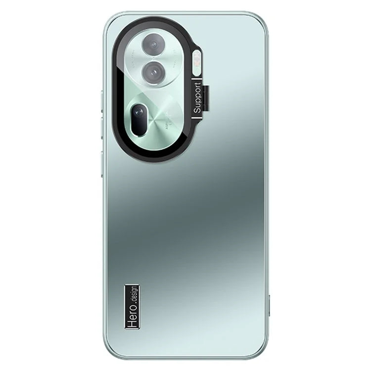 For Oppo Reno11 Pro 5G Cases Phone Cover Anti-Scratch TPU+PC Shell with Kickstand