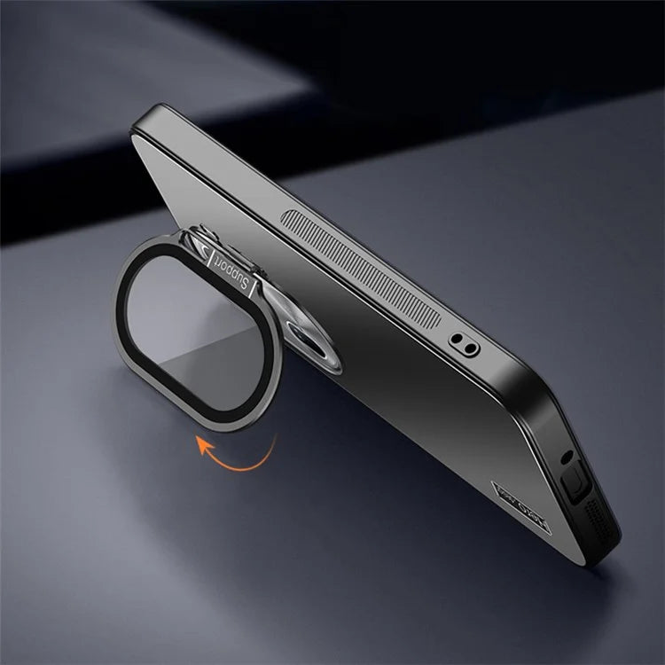 For Oppo Reno11 Pro 5G Cases Phone Cover Anti-Scratch TPU+PC Shell with Kickstand