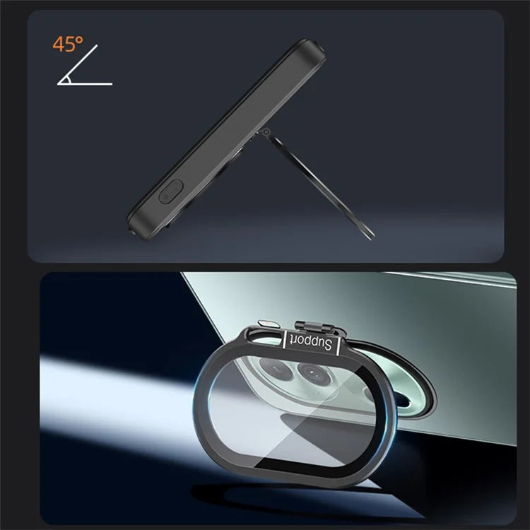 For Oppo Reno11 Pro 5G Cases Phone Cover Anti-Scratch TPU+PC Shell with Kickstand