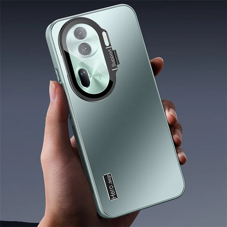 For Oppo Reno11 Pro 5G Cases Phone Cover Anti-Scratch TPU+PC Shell with Kickstand