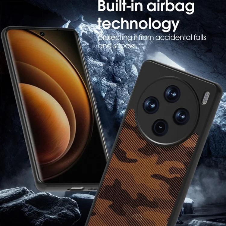 IBMRS For vivo X100 5G Case TPU+PC Airbag Protection Back Cover