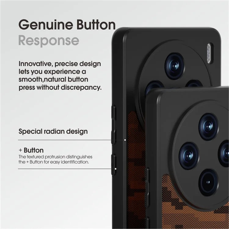 IBMRS For vivo X100 5G Case TPU+PC Airbag Protection Back Cover